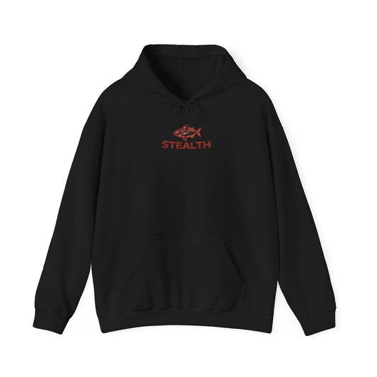 STEALTH Fish Graphic Hooded Sweatshirt