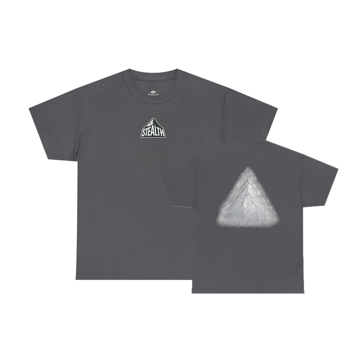 STEALTH Mountain Back Graphic T Shirt