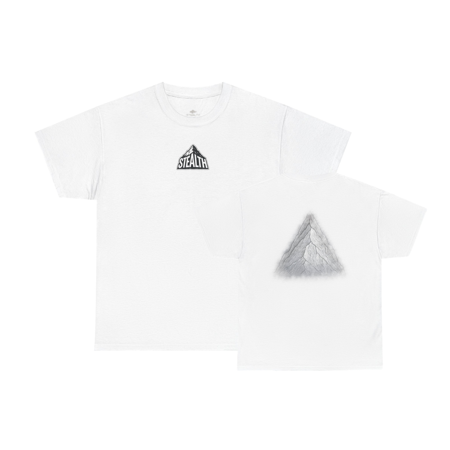 STEALTH Mountain Back Graphic T Shirt