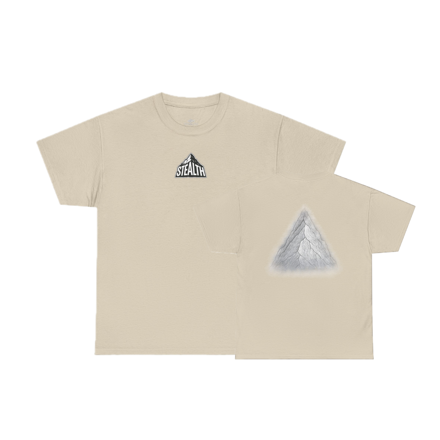 STEALTH Mountain Back Graphic T Shirt