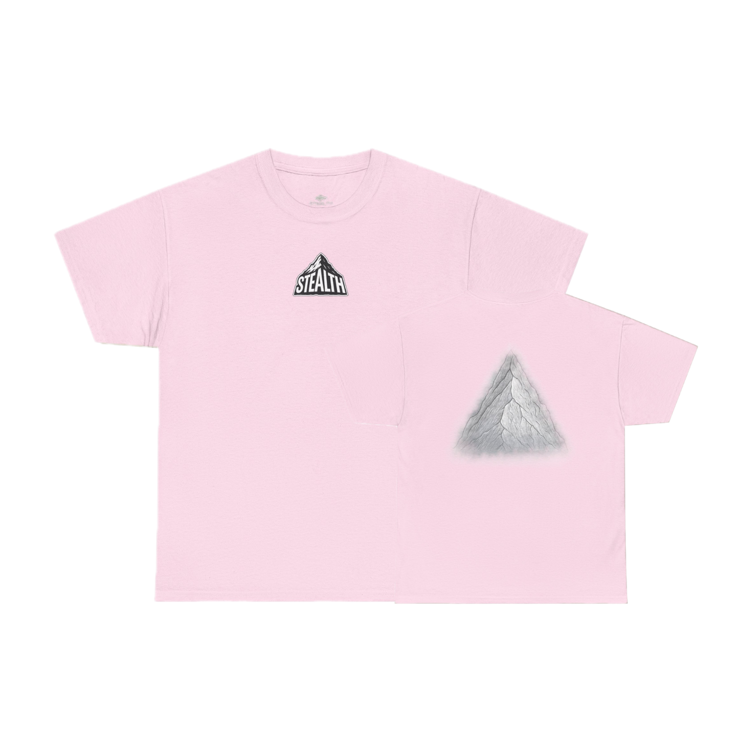 STEALTH Mountain Back Graphic T Shirt